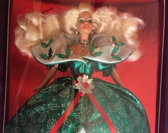 1995 Happy Holidays Special Edition Barbie Doll by Mattel (NIB
