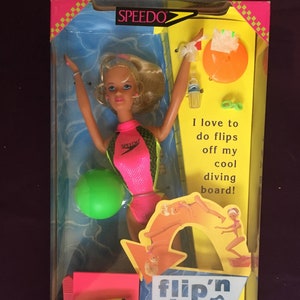 Flip N Dive Teresa Barbie Doll Etsy