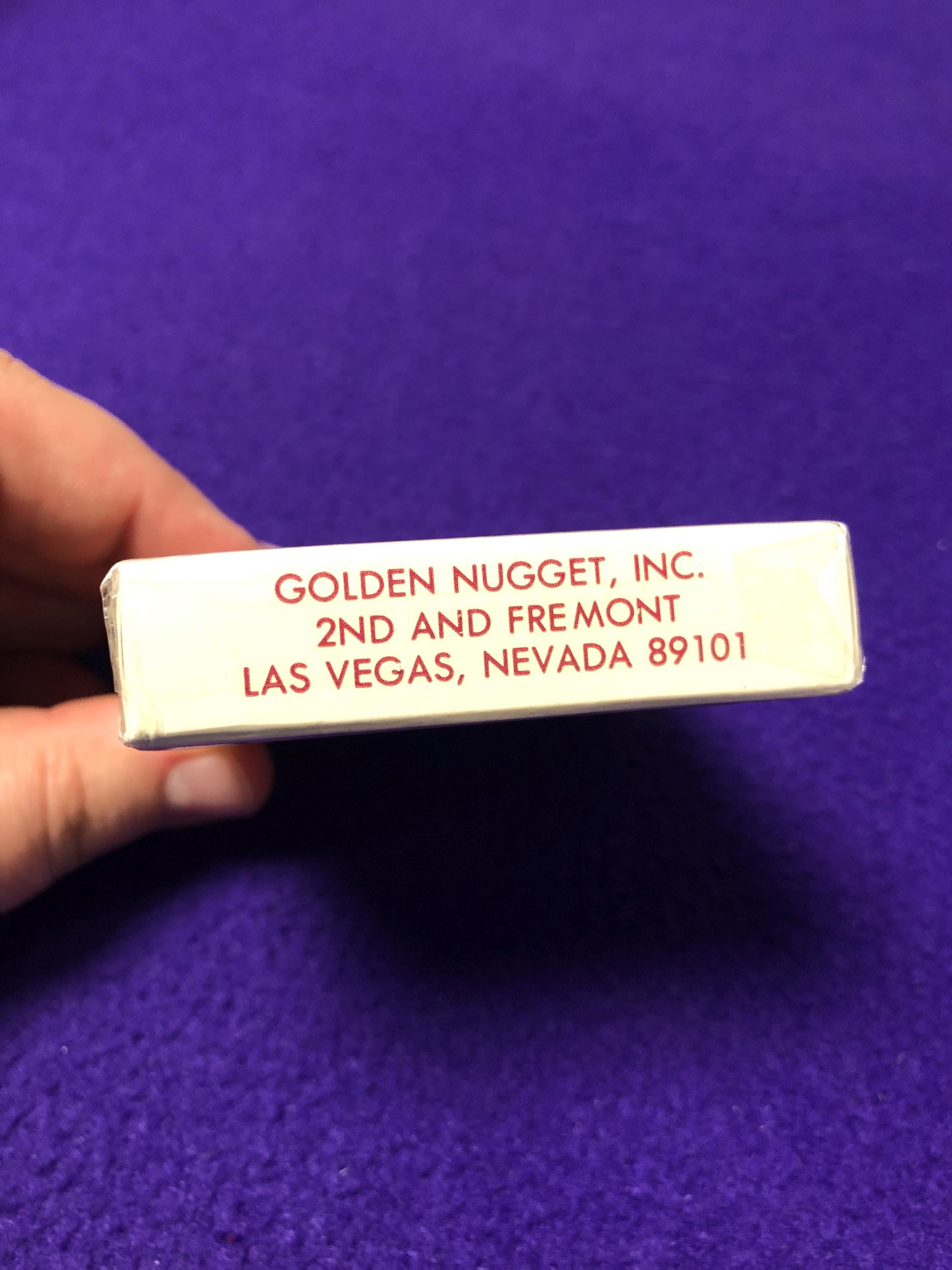 Vintage Golden Nugget Gambling Hall Downtown Las Vegas Casino Red