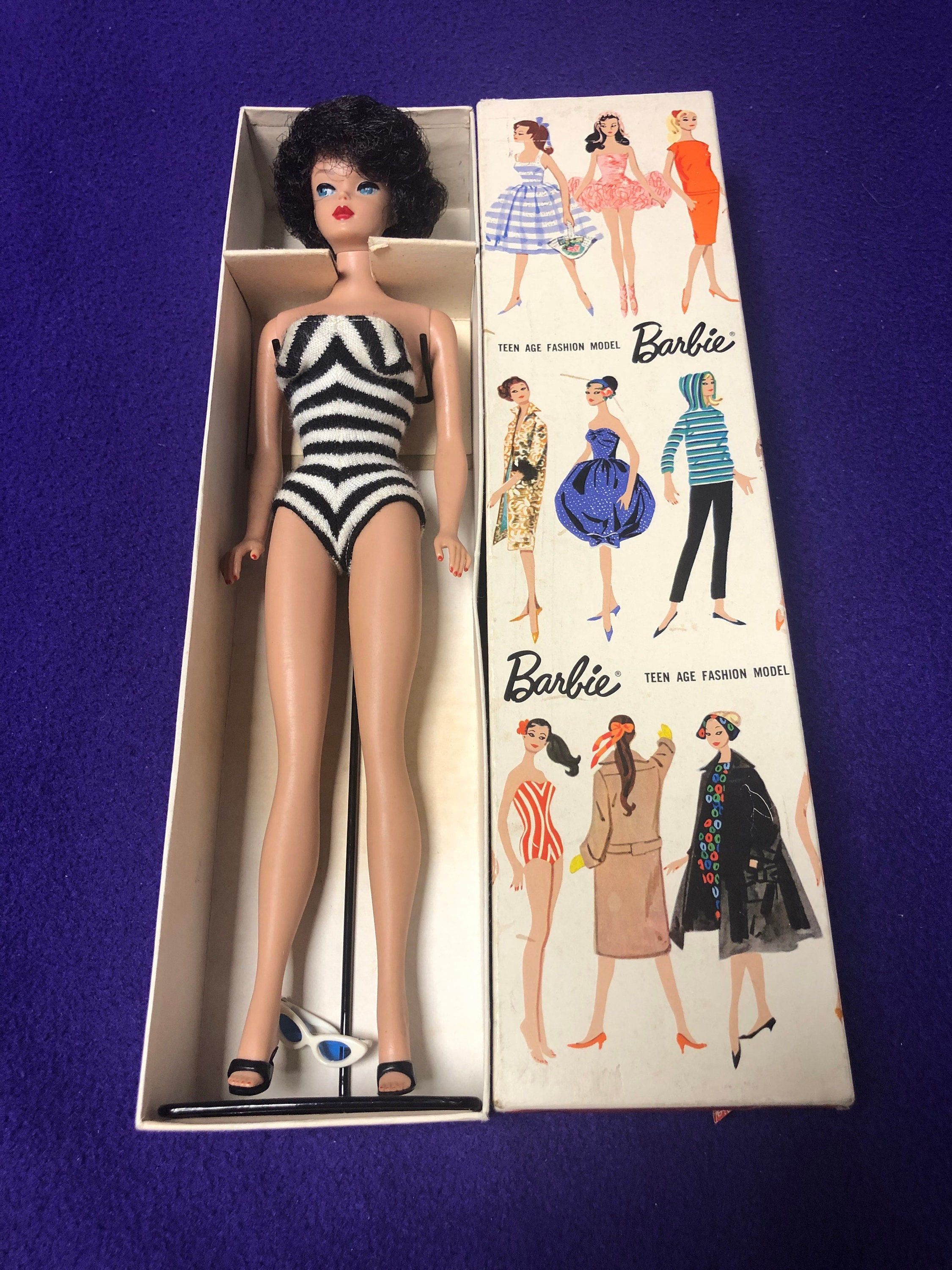 Original barbie doll in box hotsell