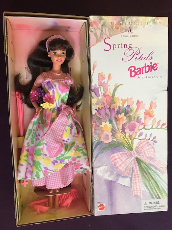 avon special edition spring petals barbie