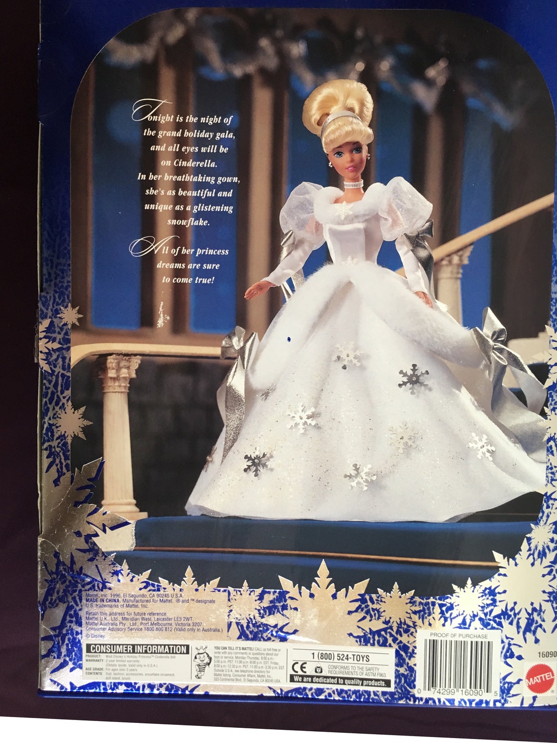 Disney's Cinderella Holiday Princess Barbie - Etsy