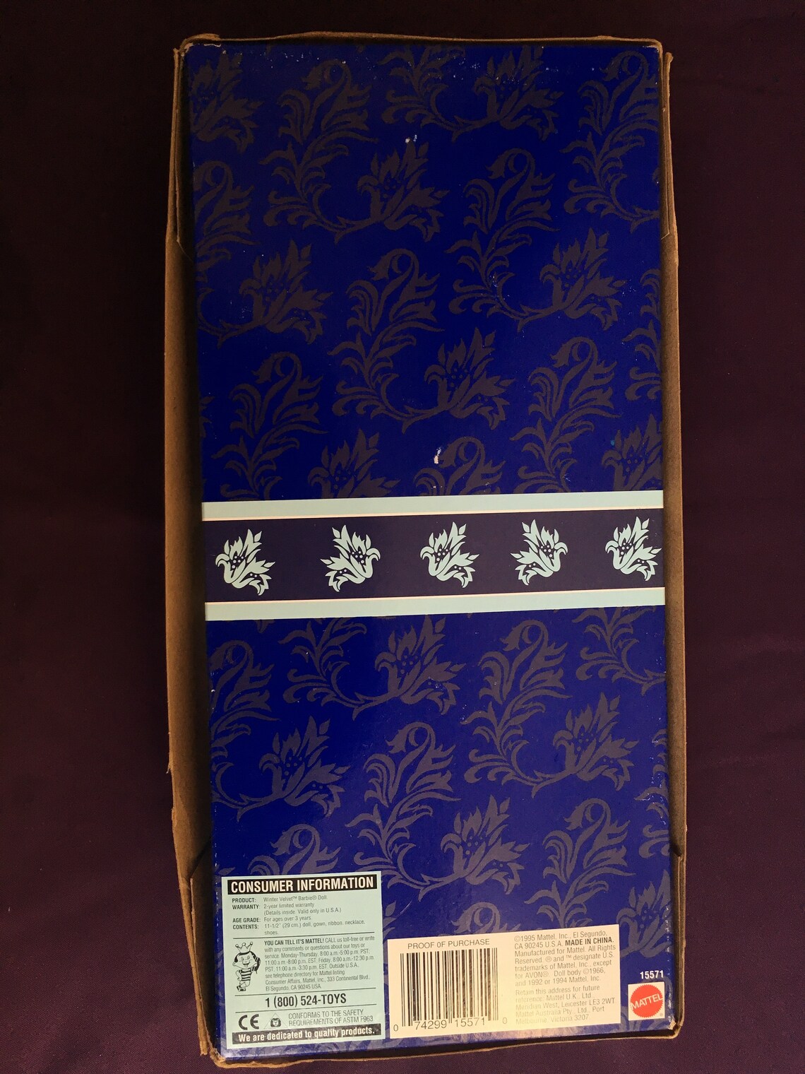 Avon Exclusive Winter Velvet Barbie - Etsy