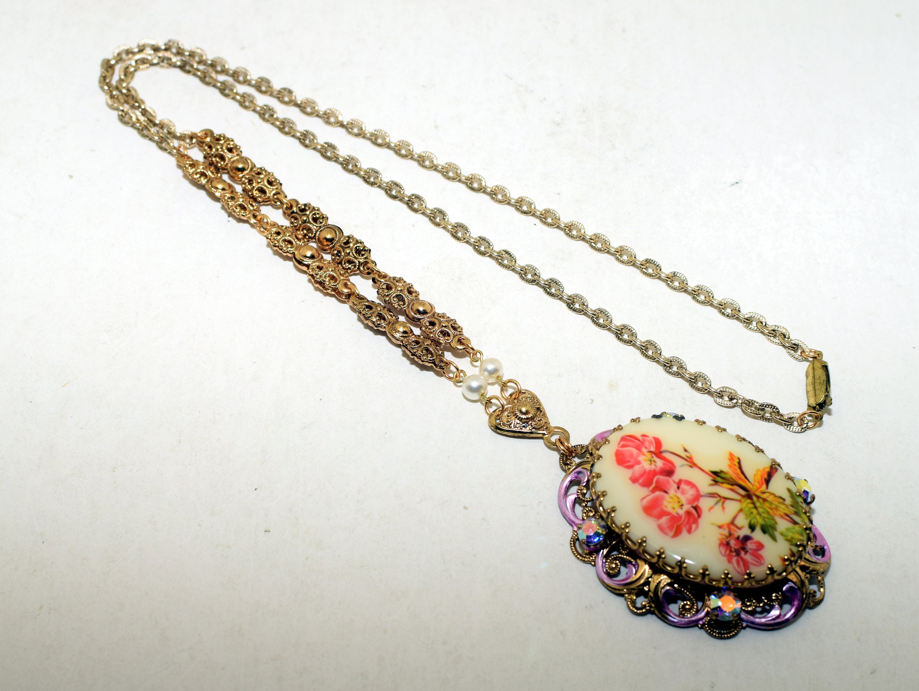 Pendant Necklace West Germany - Etsy
