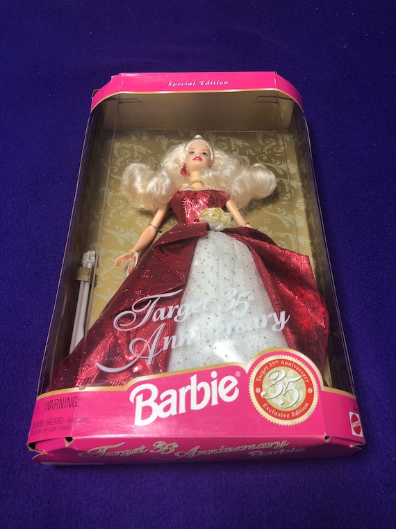 1997 Target 35th Anniversary Exclusive Special Edition Barbie Doll by Mattel NIB NRFB Etsy