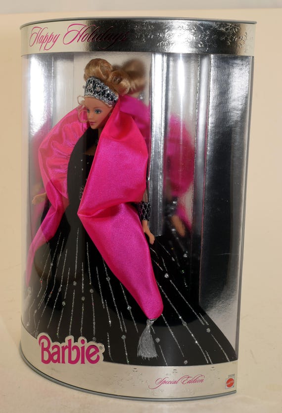 Rare Misprint 1998 Happy Holidays Barbie - Special Edition Mattel