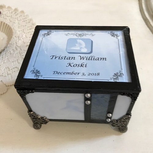Miscarriage Memorial Box Wings Were Ready Infant Loss Etsy