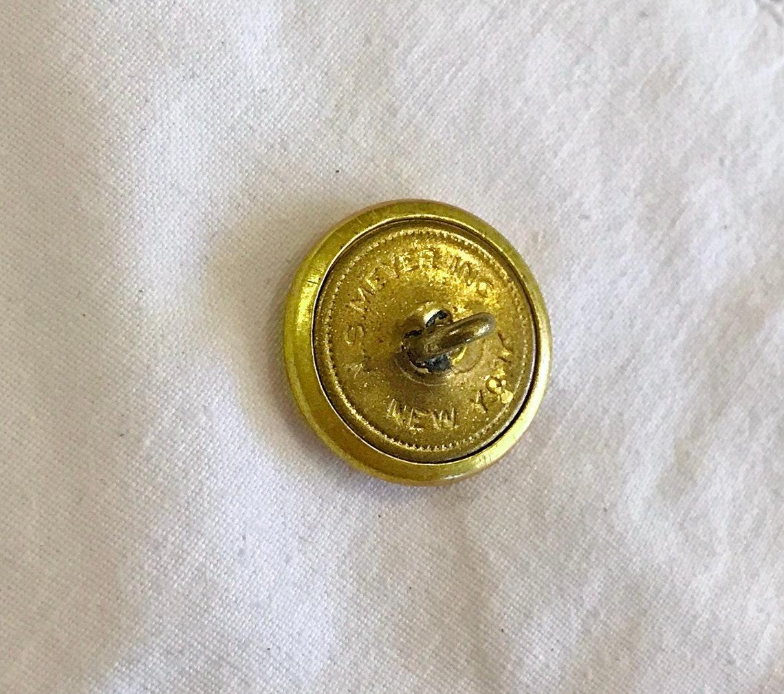 18.95 MSTS Brass Uniform BUTTON N.S. Meyer Inc. WWII Era. | Etsy