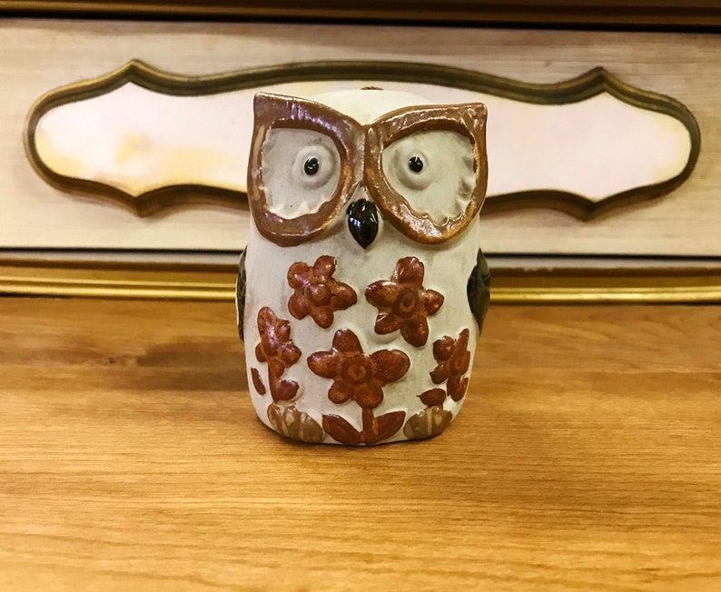 24.00 Wind Chime OWL BELL ViNTAGE 1960'S MiD CenTury Etsy