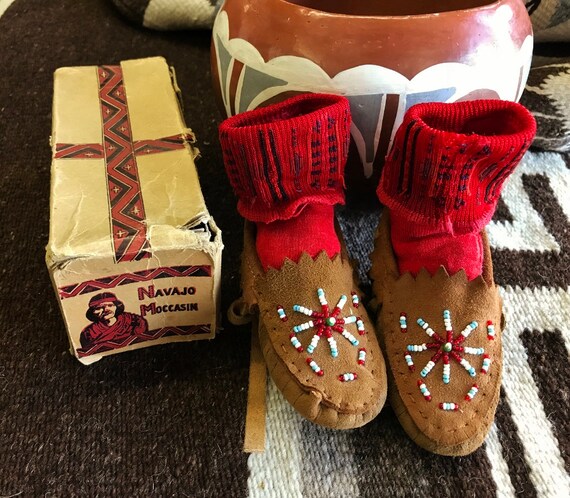 navajo boots moccasin