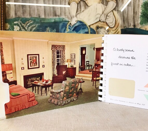 Interior Design Kem Tone Color Harmony Guide Book Super Kem Tone 1940 S Paint Color Swtch And Matching Sherwin Williams Mid Century