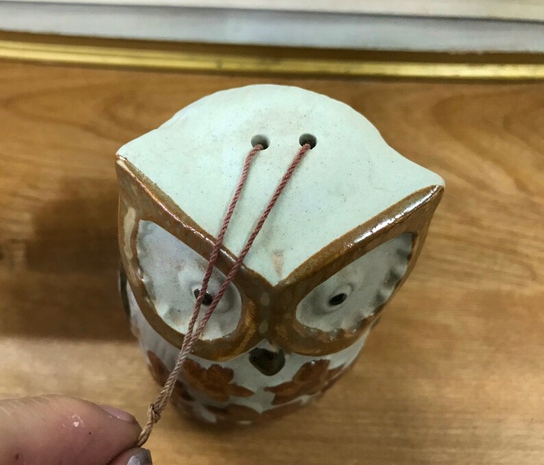 24.00 Wind Chime OWL BELL ViNTAGE 1960'S MiD CenTury Etsy