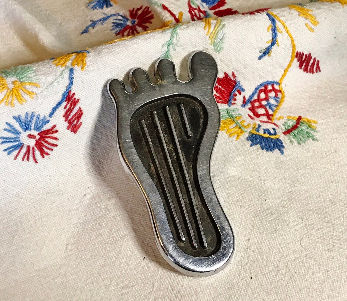 34.95 CHROME Foot Pedal Vintage High Beam Car Pedal Etsy