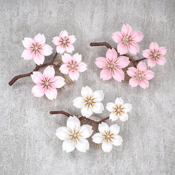 Sakura Tree Branch Hair Pin