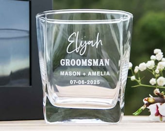 Groomsman Premium European Wedding Groom Best Man Scotch Glasses