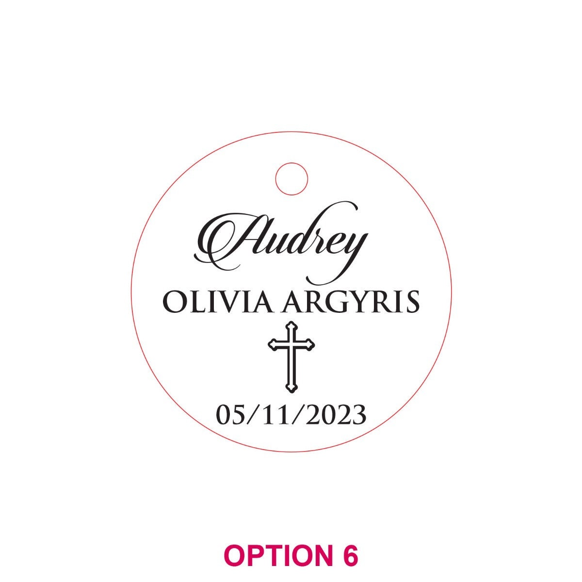 Premium Wooden Christening Gift Tags Free Custom Artwork Etsy