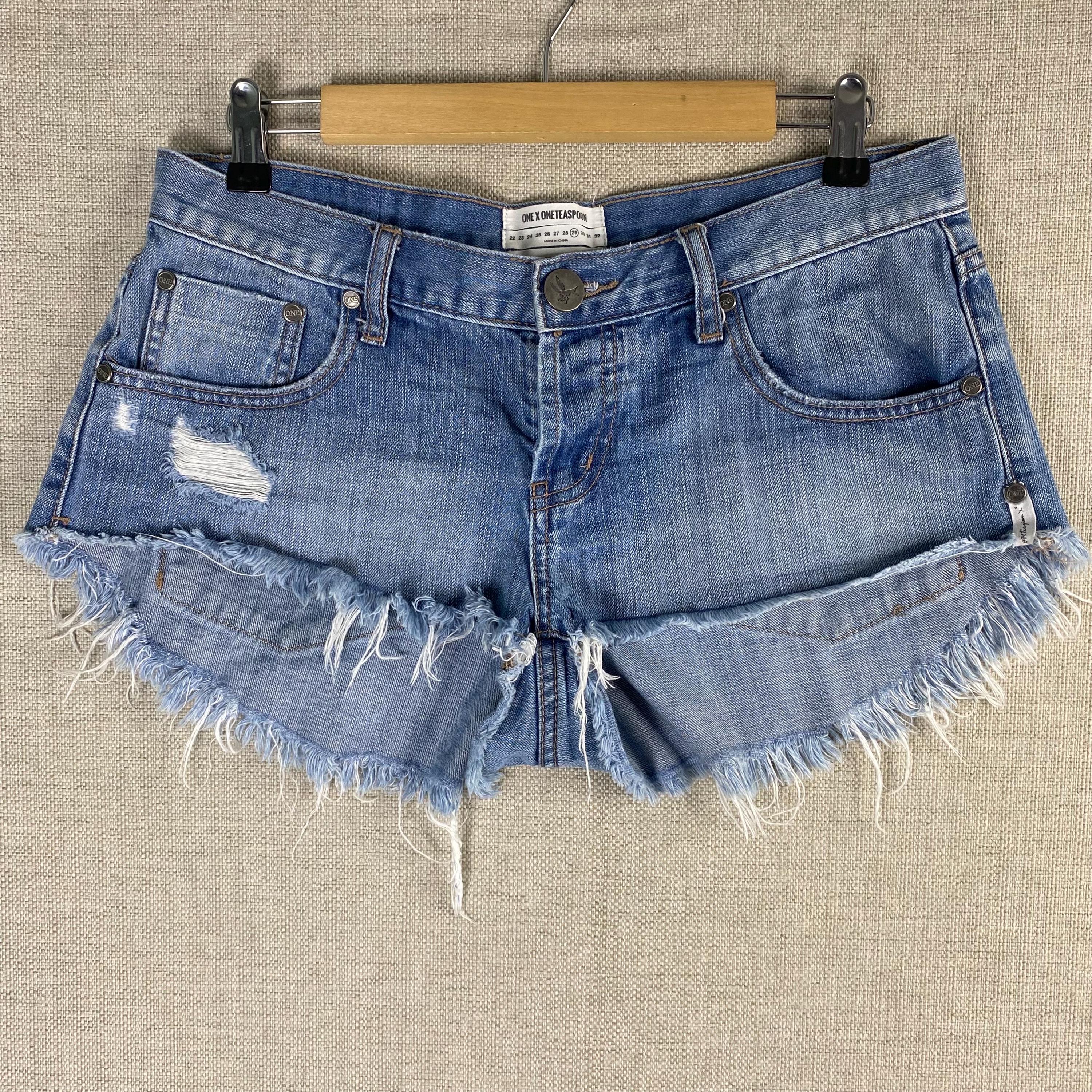 Cut off Shorts Cheeky - Etsy