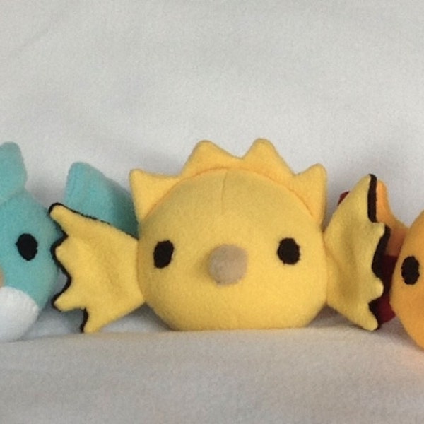 Pokemon Go Team Mascots- legendary birds