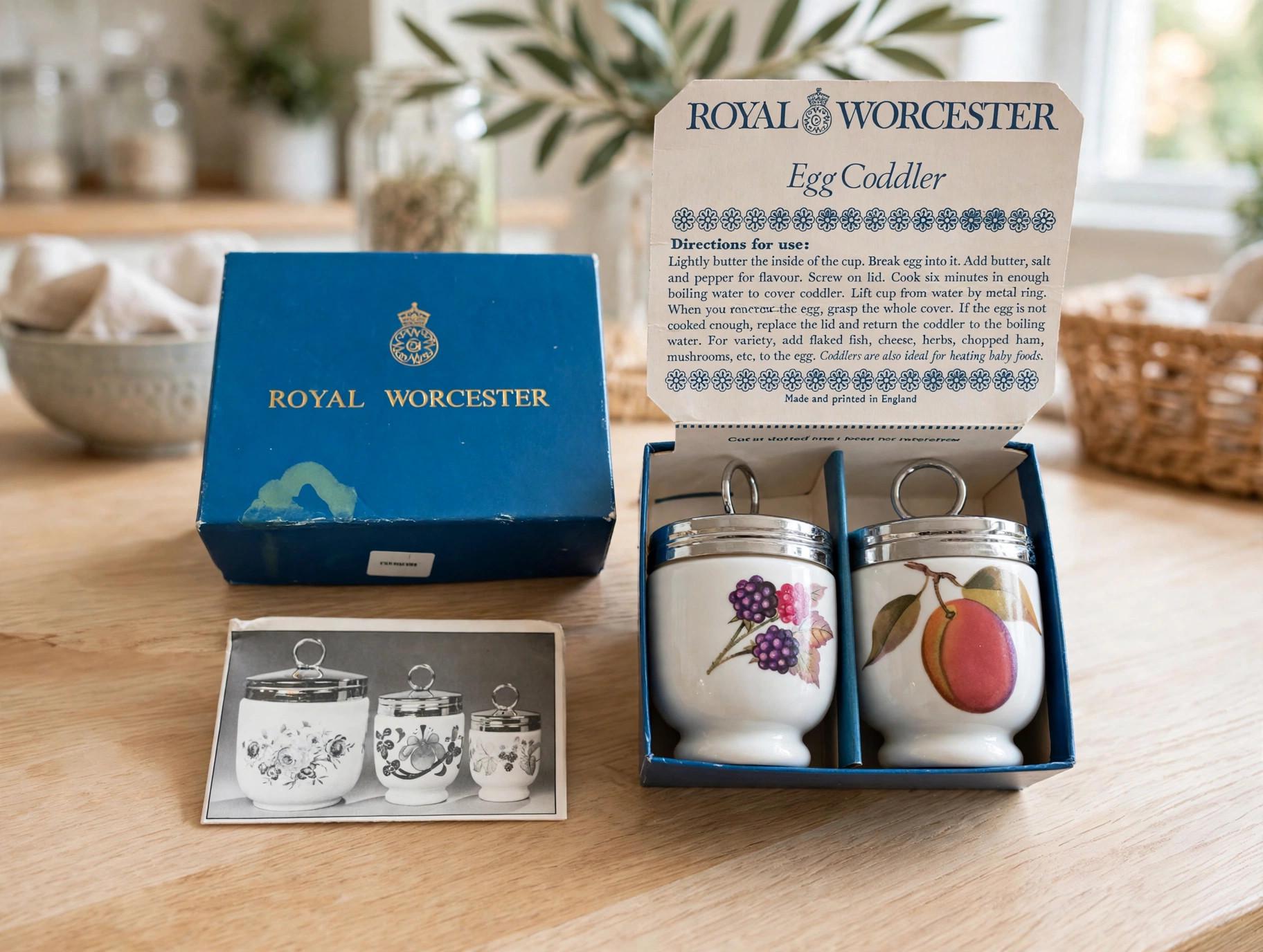 Vintage Egg Coddler Set - Etsy