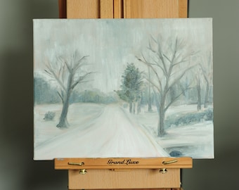 Original Winter Landscape Painting