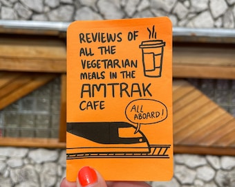 Recensioni di tutti i pasti vegetariani del bar Amtrak