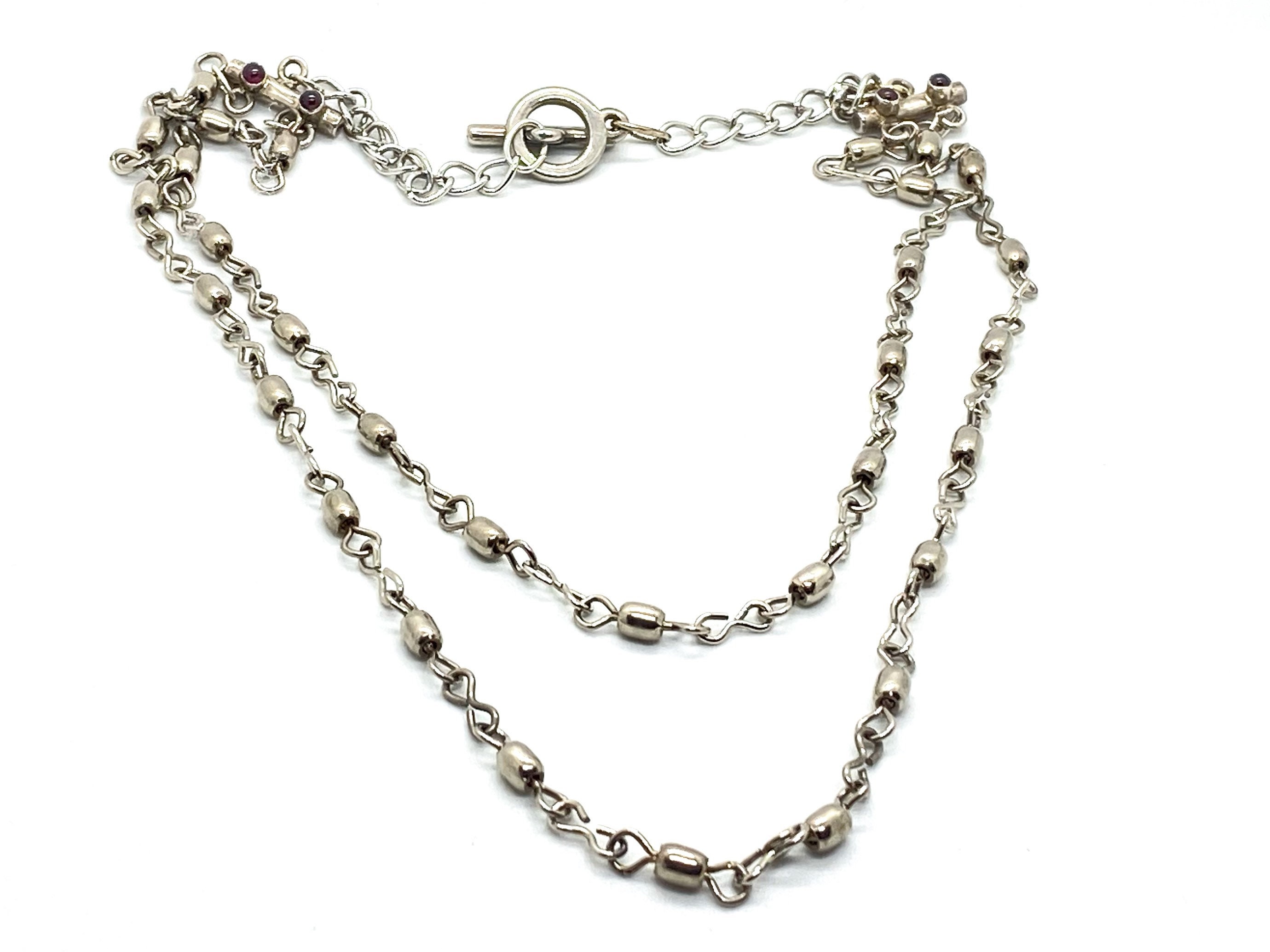 Fishing Lure Swivel Necklace Multi Strand Chain Upcycled Etsy