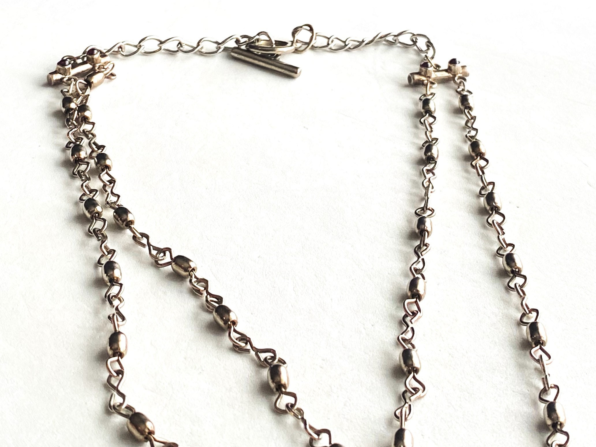 Fishing Lure Swivel Necklace Multi Strand Chain Upcycled Etsy