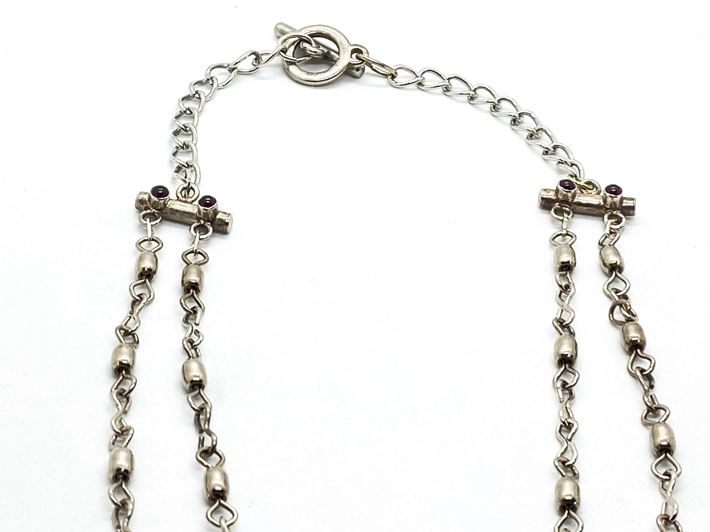 Fishing Lure Swivel Necklace Multi Strand Chain Upcycled Etsy