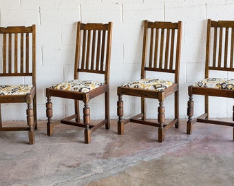 PORTFOLIO: 1930's Oak Dining Chairs