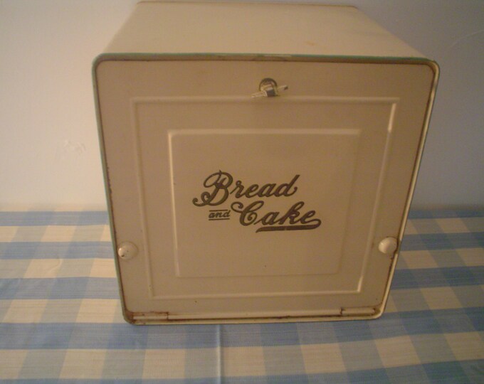 Kreamer Kreamerware Bread Box Bread and Cake Vintage 1940s Etsy