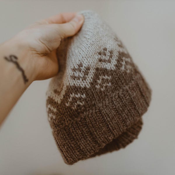 Foraois Hat Knitting Pattern - Oileánach Knits