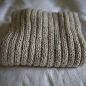 Bog Blanket Scarf Knitting Pattern - Oileánach Knits