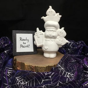 Gingerbread Wendy Witch Ceramic Bisque - Ready tonPaint Pottery DIY