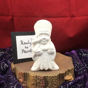 Ms. Frankie Ceramic  Bisque - Ready to Paint Pottery