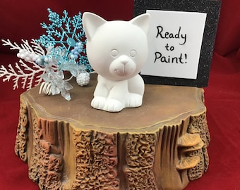 Ceramic Bisque - Adorable Monkey - Ready to Paint - Great as a Gift