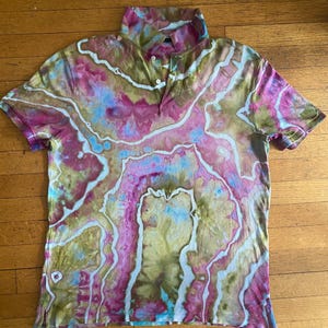 Tie Dye Polo Shirt