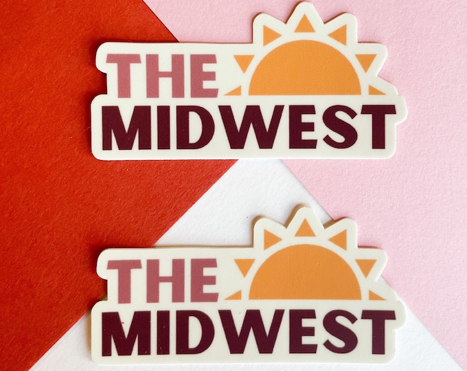 Midwest | laptop sticker