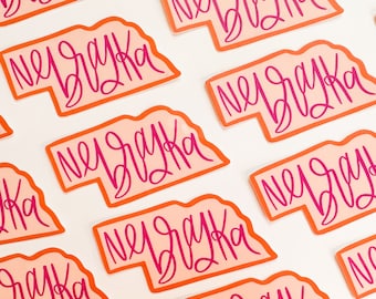 Nebraska Love | laptop sticker