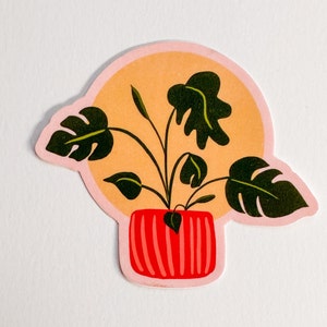 Monstera | laptop sticker
