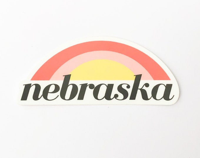 Nebraska | laptop sticker