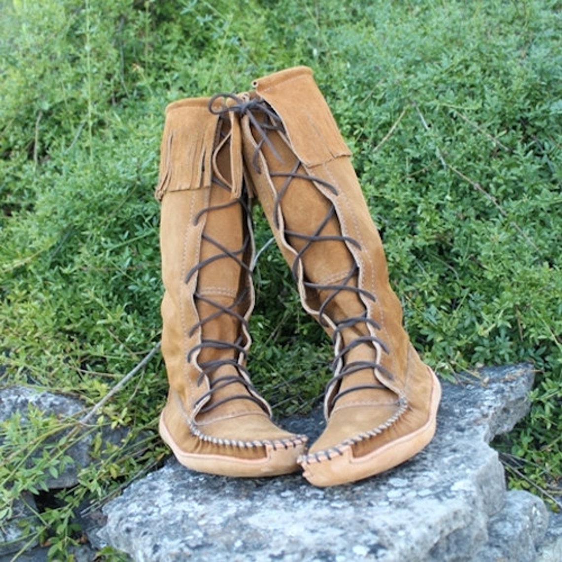 suede knee high boots