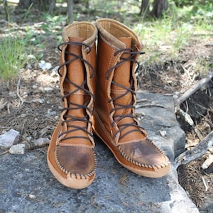 Men's 12" Boot With Bullhide Canoe Sole