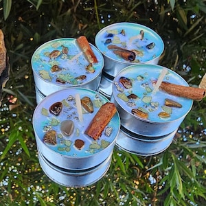 Money Magic Intention Tealight Candles