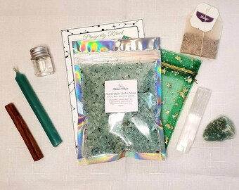 Prosperity Ritual Bath Kit | Ritual Kit | Ritual Bath | Bath Kit | Magic | Witch Kit | Spell Kit