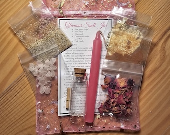 Glamour Spell Jar Kit | Glamour Spell Kit | Glamour Spell | Spell Jar | Spell Kit