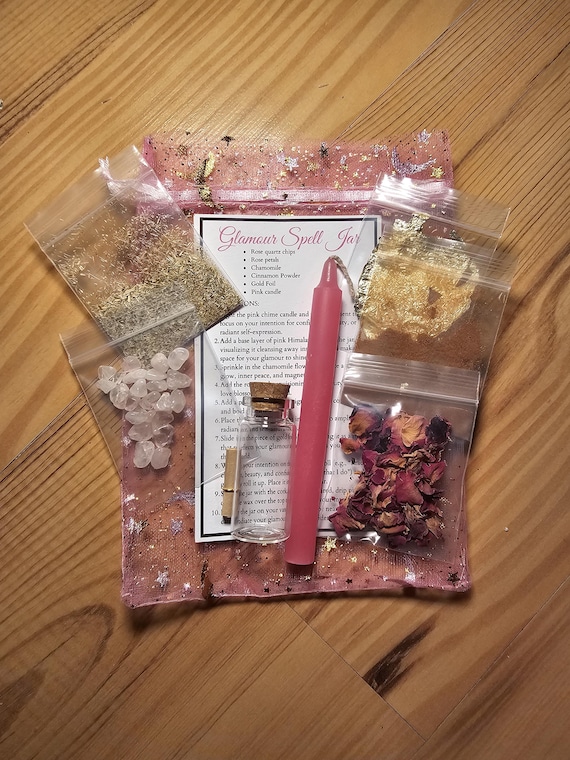 Glamour Spell Jar Kit | Glamour Spell Kit | Glamour Spell | Spell Jar | Spell Kit