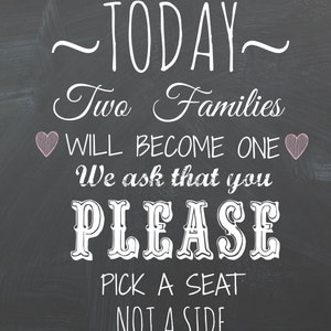 Pick a seat not a side sign, Digital Art, Word Art, Gift Idea