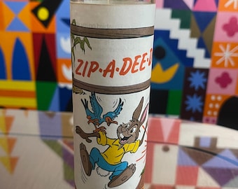 Votive Candle featuring Original Brer Rabbit Image from a 1979 Mickey Mouse Disco Disney Storybook