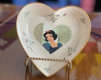 Lenox Snow White 60th Anniversary Bowl - Ivory Fine China, 24k