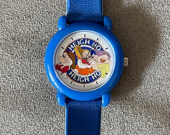 Vintage Disney Snow White Dwarfs Watch